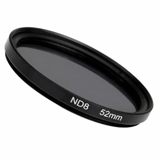 ND8 neitrālais pelēkais filtrs 72mm, 3 stopu ND filtrs, ND8 gaismas samazināšanas filtrs, 72mm ND optiskais filtrs 3