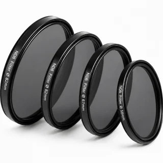 ND8 neitrālais blīvuma filtrs 82 mm, 3 soļu ND filtrs, ND8 objektīva filtrs, neitrālās gaismas samazinošais filtrs