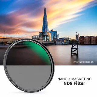 ND8 neitrālais blīvuma filtrs 82 mm, 3 soļu ND filtrs, ND8 objektīva filtrs, neitrālās gaismas samazinošais filtrs 4