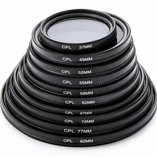 CPL filtrs 67 mm, cirkulārais polarizācijas filtrs fotoaparāta objektīvam, objektīva polarizators