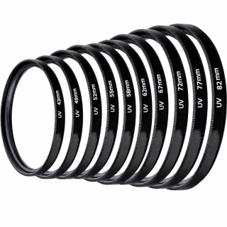 UV filtrs 62 mm kamerai, ultravioleto staru objektīva filtrs un objektīva aizsargstikls, UV objektīva filtrs, UV aizsargfiltrs