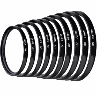 UV filtrs 40.5 mm objektīvam, ultravioleto staru lēcas filtrs, kameras objektīva aizsargfiltrs