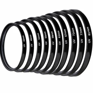 UV filtrs 49 mm, ultravioleto staru objektīva filtrs, kameras objektīva aizsargfiltrs