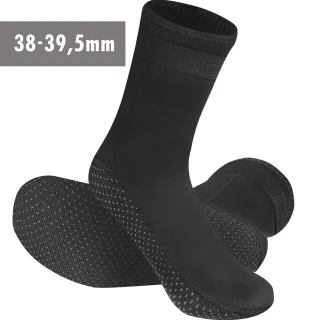 Neoprēna niršanas zeķes, neslīdošas ūdens zeķes, izmērs 38–39,5 mm, neoprēna niršanas zābaciņi, neoprēna peldēšanas zeķes