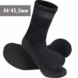 Neoprēna niršanas zeķes, neslīdošas ūdens zeķes, izmērs 44–45, biezums 5 mm, niršanas čībiņas, neoprēna ūdens apavu zeķes