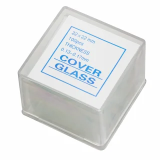Mikroskopa segstikli 20x20 mm, biezums 0,13–0,17 mm, komplekts 100 gab., laboratorijas un medicīniskai lietošanai, mikroskopa segstikls, mikroskopa pārsegstikls 3