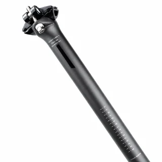 Velosipēda sēdekļa stute 30,8 mm x 350 mm, karbonas, saderīga ar apaļām un ovālām sliedēm, velosipēda sēdekļa stute no karbona, oglekļa velosēdekļa stute 2