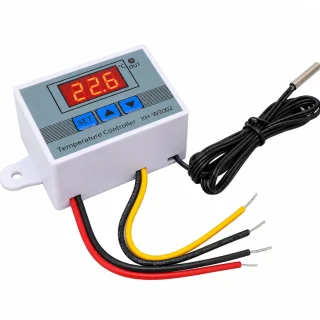 Digitālais termostats -55–110°C, temperatūras kontrolieris un slēdzis, temperatūras regulators