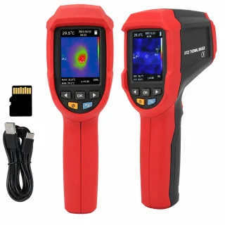 Rokas termokamera 32x32, temperatūras diapazons -20–1000 °C, portatīvs termovizors, rokas termovizijas kamera