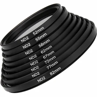 ND2 neitrālais blīvuma filtrs 49mm, 1 soļa ND filtrs, ND2 lēcas filtrs, ND2 gaismas samazināšanas filtrs