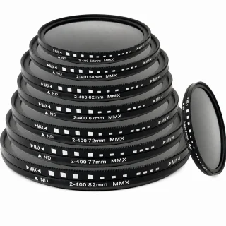 ND mainīgo blīvumu filtrs 49mm, regulējams ND2–400 objektīva filtrs, maināms neitrālā blīvuma filtrs, regulējams ND objektīva filtrs