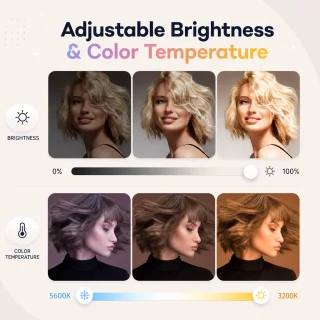 LED studijas gaisma 50W ar 720 LED paneļiem, regulējams trijkājis, tālvadības pults, 2500K–7500K krāsu temperatūras un spilgtuma regulēšana foto un video uzņemšanai, LED apgaismojums fotografēšanai, video studijas lampu komplekts 2
