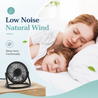 USB galda ventilators, mini portatīvs kluss dzesēšanas ventilators, kluss USB ventilators, portatīvs galda dzesētājs 3
