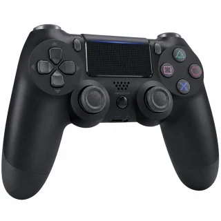 Bezvadu spēļu pults PlayStation, ar skārienpaneli, Bluetooth kontrolleris, melna krāsa, spēļu kontrolieris, bezvadu džoistiks 1