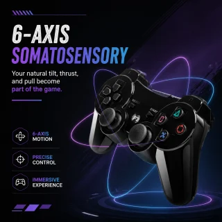 Bezvadu spēļu pults PlayStation, ar skārienvadību, Bluetooth savienojums, zila, bezvadu kontrolieris, spēļu kontrolieris 3
