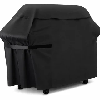Grila pārvalks 145x61x117 cm, aizsargpārsegs grilam un āra virtuves grilam, BBQ pārsegs